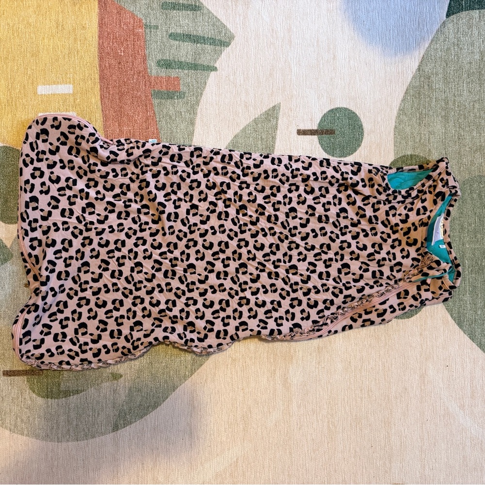 Leopard Print Posh Peanut Sleep Sack 0-6 months